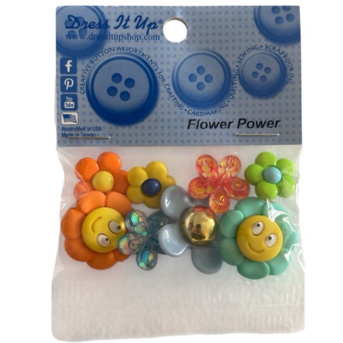 Dress flower power - up,