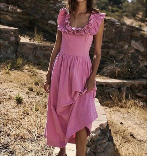 Free people ruffle midi - ruffle, up